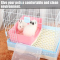 Grand lapin Litter Box Trainer Potty Corner Toilet